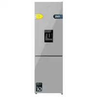 Cecotec Frigorífico combi Bolero CoolMarket Combi 250 WD Grey Glass D Cecotec Frigorífico combi Bolero CoolMarket Combi 250 WD Grey Glass D