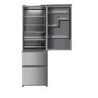 Cecotec 02080 nevera puerta lado a lado Independiente 401 L E Gris