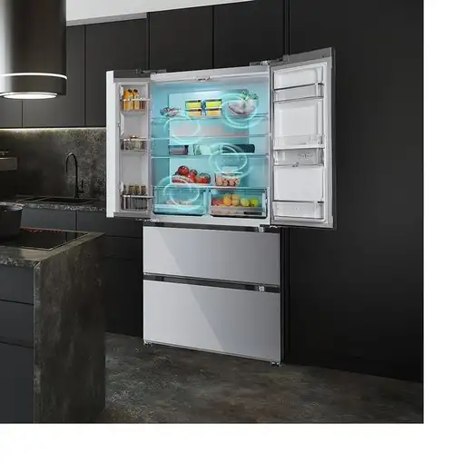 Cecotec Bolero CoolMarket FD 510 WD Inox E nevera puerta lado a lado Independiente