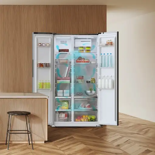 Cecotec Frigorífico americano Bolero CoolMarket SBS 559 Glass E