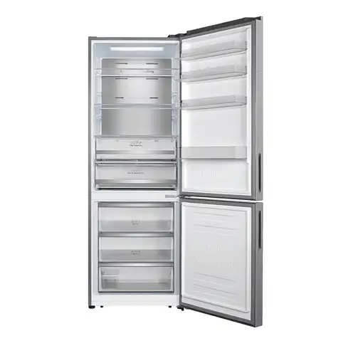 Nevera y congelador Independiente 495 L Acero inoxidable 02519 CECOTEC