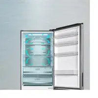 Nevera y congelador Independiente 495 L Acero inoxidable 02519 CECOTEC