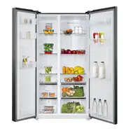 Cecotec Bolero CoolMarket SBS 559 Dark D nevera puerta lado a lado Independiente