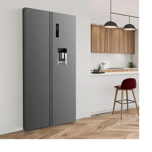 Cecotec Bolero CoolMarket SBS 559 Dark D nevera puerta lado a lado Independiente