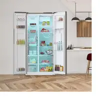 Cecotec Bolero CoolMarket SBS 559 Dark D nevera puerta lado a lado Independiente