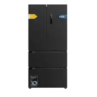 Cecotec Bolero CoolMarket FD 436 nevera puerta lado a lado Independiente 436 L Neg