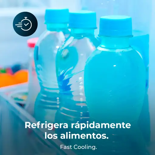 Cecotec Frigorífico combi Bolero CoolMarket Combi 356 Grey Glass E