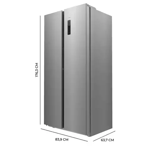 Cecotec SBS 430 Inox E Frigorífico americano Side by Side  430 L Acero inoxida