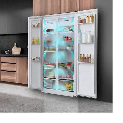 Cecotec SBS 430 Inox E Frigorífico americano Side by Side  430 L Acero inoxida