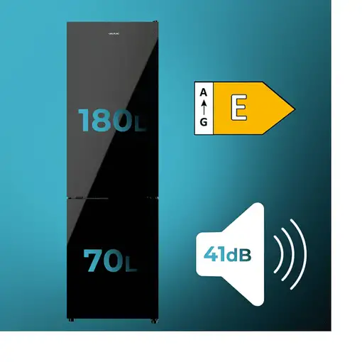 Frigoríficos сombis Independiente 250 L Negro 02140 CECOTEC