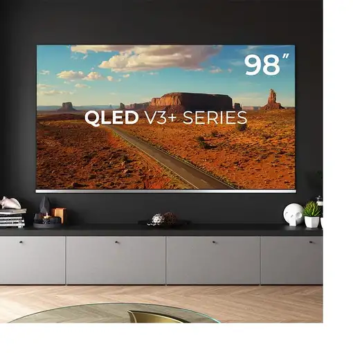 Televisor QLED 98'' 4K Ultra HD Negro Smart 03622 CECOTEC