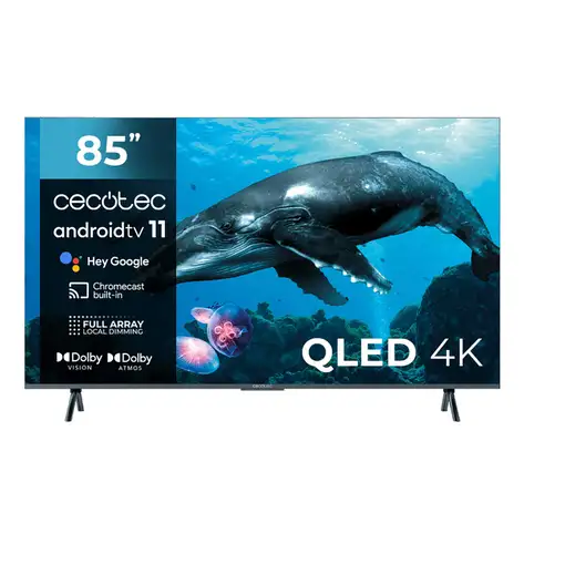 Televisor QLED 85'' 4K Ultra HD Negro Smart 03626 CECOTEC