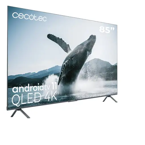 Televisor QLED 85'' 4K Ultra HD Negro Smart 03626 CECOTEC