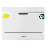 Cecotec Bolero Aguazero 2500 S-BI White Glass Semi integrado 6 cubiertos D