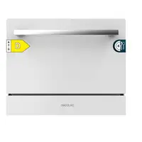 Cecotec Bolero Aguazero 2400 White Glass Independiente 6 cubiertos D