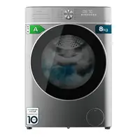 Lavadora carga frontal 8 kg 1400 RPM Acero 02796 CECOTEC