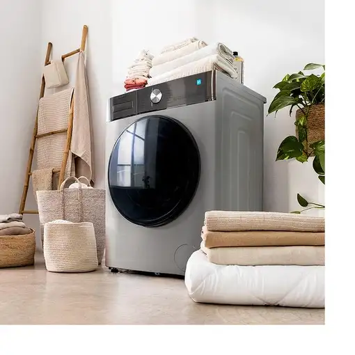 Lavadora carga frontal 8 kg 1400 RPM Acero 02796 CECOTEC