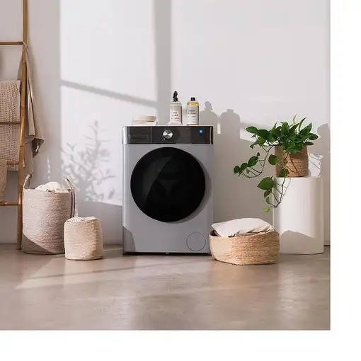 Lavadora carga frontal 8 kg 1400 RPM Acero 02796 CECOTEC