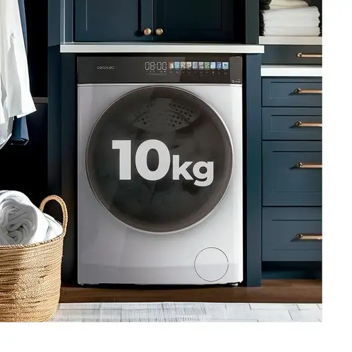 Lavadora de 10 kg 1400 rpm Blanco 01293 CECOTEC