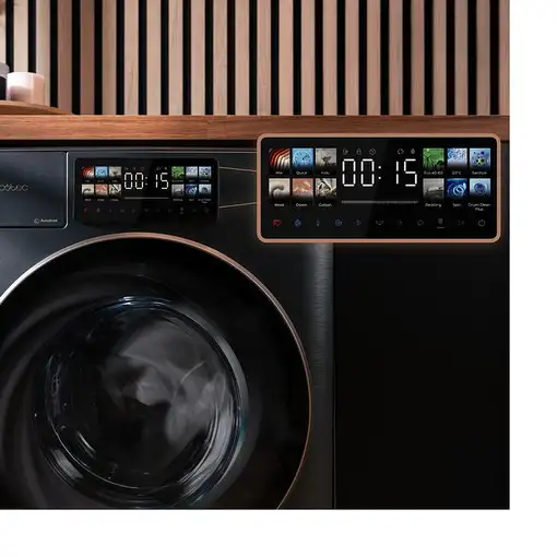 Lavadora carga frontal 10 kg 1400 RPM Acero 01934 CECOTEC