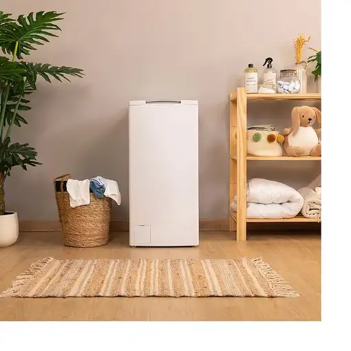 Lavadora carga superior, 8 kg, 1300 rpm, Bolero DressCode Top Max 80 CECOTEC