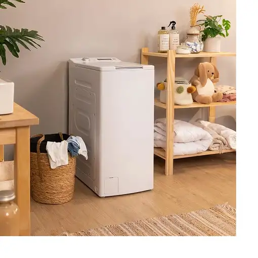 Lavadora carga superior, 8 kg, 1300 rpm, Bolero DressCode Top Max 80 CECOTEC