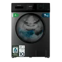 Lavadora carga frontal 7 kg 1200 RPM Acero 02173 CECOTEC