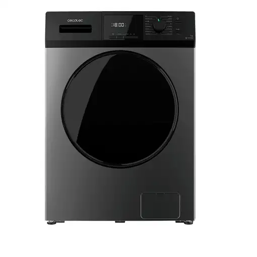 Lavadora carga frontal 7 kg 1200 RPM Acero 02173 CECOTEC