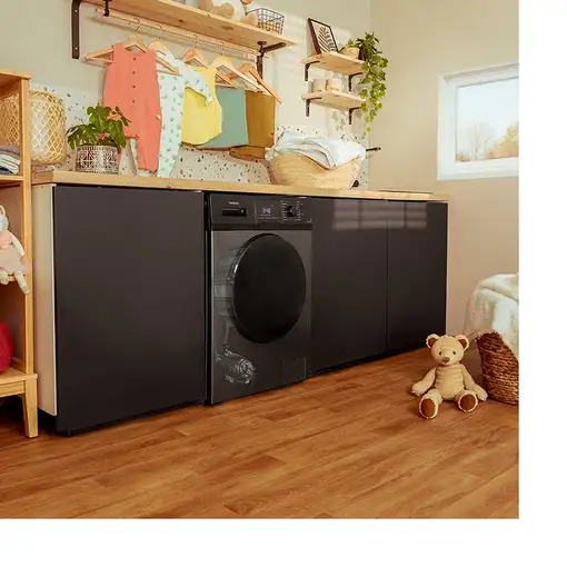 Lavadora carga frontal 7 kg 1200 RPM Acero 02173 CECOTEC