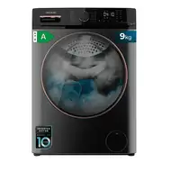 Lavadora carga frontal 9 kg 1400 RPM Acero 01928 CECOTEC