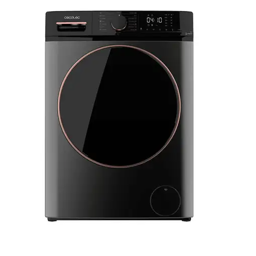 Lavadora carga frontal 9 kg 1400 RPM Acero 01928 CECOTEC