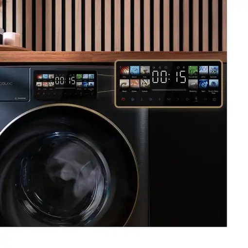 Lavadora carga frontal 10 kg 1400 RPM Azul 01935 CECOTEC