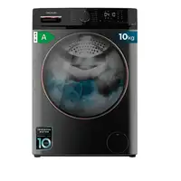 Lavadora carga frontal 10 kg 1400 RPM Acero 01931 CECOTEC