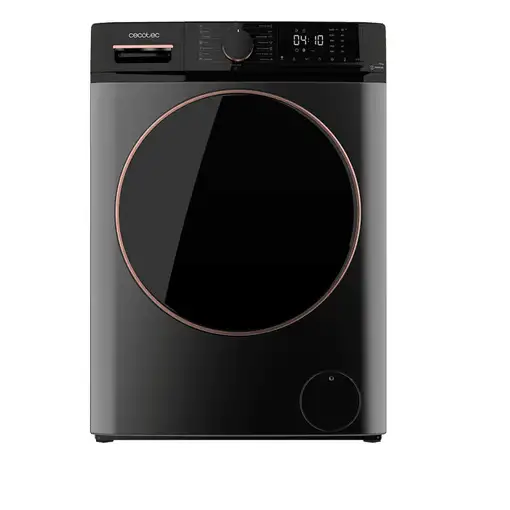 Lavadora carga frontal 10 kg 1400 RPM Acero 01931 CECOTEC