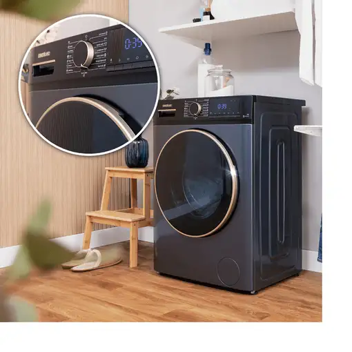 Lavadora carga frontal 8 kg 1400 RPM Azul 01926 CECOTEC