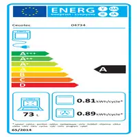 Cecotec P526000 73 L 2800 W Negro, Acero inoxidable