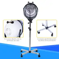 Profesional Campana Casco Secador Pelo 1180W Máximo 70ºC Capucha Tripode HOMCOM Profesional Campana Casco Secador Pelo 1180W Máximo 70ºC Capucha Tripode HOMCOM