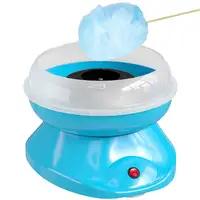 Máquina de Algodón de Azúcar 450W-550W con 10 Palitos para Fiestas Azul HOMCOM Máquina de Algodón de Azúcar 450W-550W con 10 Palitos para Fiestas Azul HOMCOM