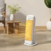 Calefactor Eléctrico Bajo Consumo 2000W con 4 Modos Termostato Regulable HOMCOM Calefactor Eléctrico Bajo Consumo 2000W con 4 Modos Termostato Regulable HOMCOM