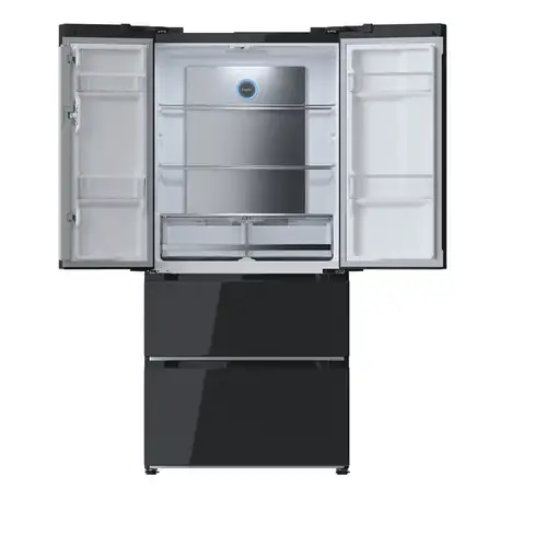 Cecotec 01953 nevera puerta lado a lado Independiente 436 L Negro