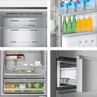 Nevera y congelador Independiente 493 L Acero inoxidable RT641N4AIE HISENSE