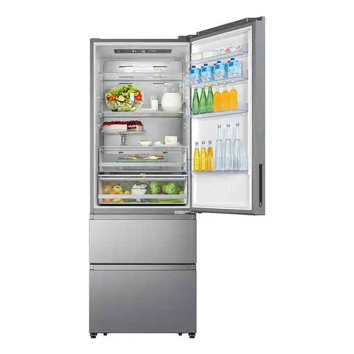 Nevera y congelador Independiente 493 L Acero inoxidable RT641N4AIE HISENSE