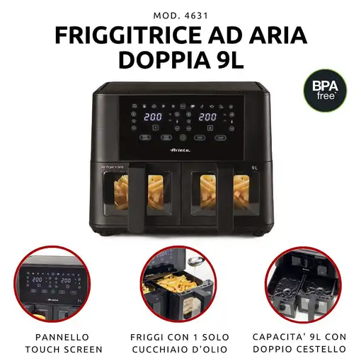 Freidora de aire 00C463100AR0 ARIETE