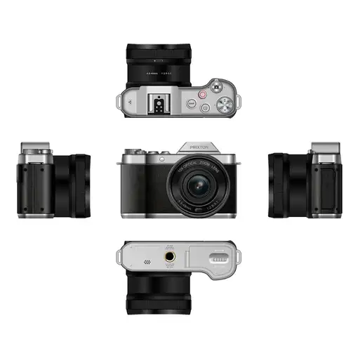 Cámara fotográfica digital, negra, 64 Mpx, Wifi, Nomad DC950 PRIXTON