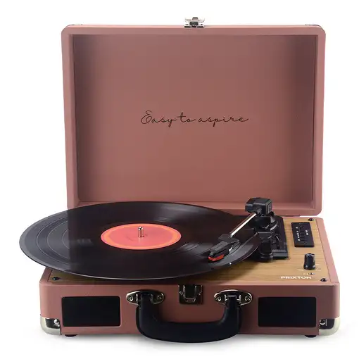 PRIXTON VC400 Tocadiscos de tracción directa Moca