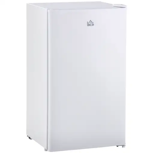 Mini Refrigerador 91L con Estante Ajustable Compartimento Congelador HOMCOM Mini Refrigerador 91L con Estante Ajustable Compartimento Congelador HOMCOM