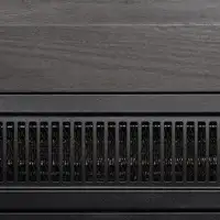 Chimenea Eléctrica 1800W con Efecto de Llama para Sala 30 m² Gris Oscuro HOMCOM Chimenea Eléctrica 1800W con Efecto de Llama para Sala 30 m² Gris Oscuro HOMCOM