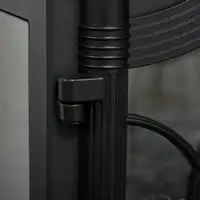 Chimenea Eléctrica 1000W/2000W para Sala 15-30 m² 55x31x58 cm Negro HOMCOM Chimenea Eléctrica 1000W/2000W para Sala 15-30 m² 55x31x58 cm Negro HOMCOM