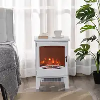 Chimenea Eléctrica 900/1800W Llama Simulada y Termostato 39x26x54,8 cm HOMCOM Chimenea Eléctrica 900/1800W Llama Simulada y Termostato 39x26x54,8 cm HOMCOM