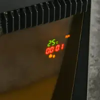 Chimenea Eléctrica 1000/2000W con Llama Mando a Distancia Temporizador HOMCOM Chimenea Eléctrica 1000/2000W con Llama Mando a Distancia Temporizador HOMCOM